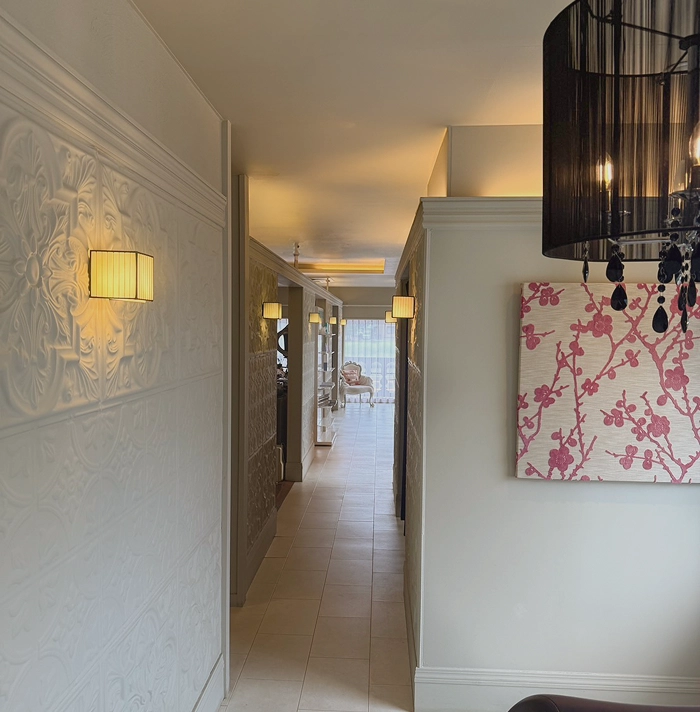 KESTRA HAIR 店内の通路