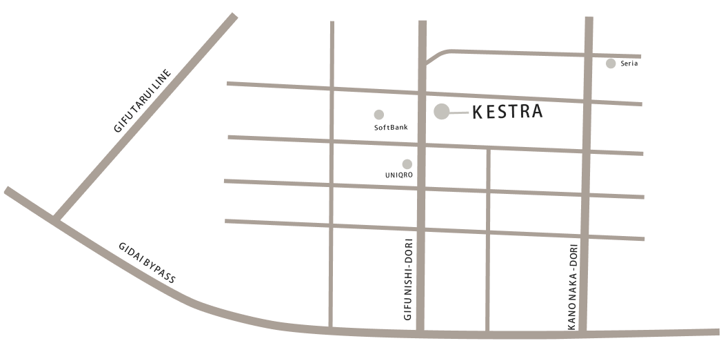 KESTRA HAIR 周辺地図